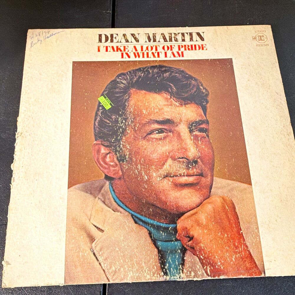Dean Martin I Take a Lot of Pride in What I Am 12" Black Vinyl LP RS 6335